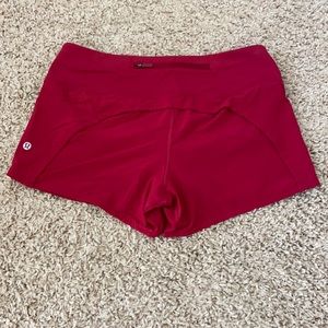 RARE Lululemon Speed Up Short 4”